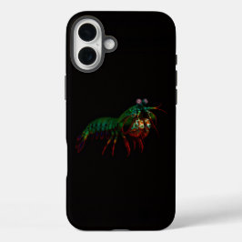 Zwart 4 Luxe iPhone 16 Plus, bidsprinkhaan Plus Hoesje