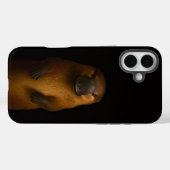 Zwart 4 Luxe iPhone 16 Plus, Elegante Vogelbekdier Case-Mate iPhone Case (Achterkant (horizontaal))