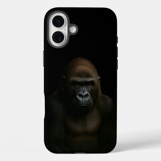 Zwart 4 Luxe iPhone 16 Plus, Gorilla Case-Mate iPhone Case (Achterkant)