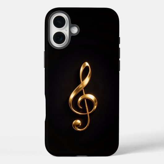 Zwart 4 Luxe iPhone 16 Plus, Gouden Sleutel van So Case-Mate iPhone Case (Achterkant)