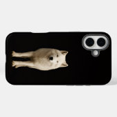 Zwart 4 Luxe iPhone 16 Plus, Ivoor Arctische Wolf Case-Mate iPhone Case (Achterkant (horizontaal))