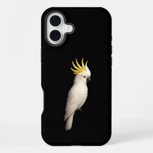 Zwart 4 Luxe iPhone 16 Plus, Kuifkaketoe Plus Hoesje