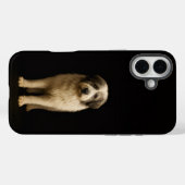 Zwart 4 Luxe iPhone 16 Plus, Mioritic Herdershond Case-Mate iPhone Case (Achterkant (horizontaal))