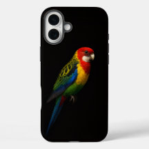 Zwart 4 Luxe iPhone 16 Plus, oostelijke rosella