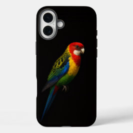 Zwart 4 Luxe iPhone 16 Plus, oostelijke rosella Plus Hoesje
