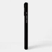 Zwart 4 Luxe iPhone 16 Plus, Parelwitte Tulp Hoesje (Linkerkant)
