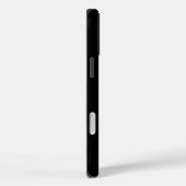 Zwart 4 Luxe iPhone 16 Plus, Pure Zuivere Witte Ro Case-Mate iPhone Case (Achterkant / Rechts)