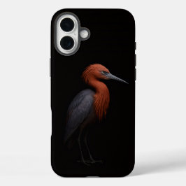 Zwart 4 Luxe iPhone 16 Plus, Reddish Egret Plus Hoesje