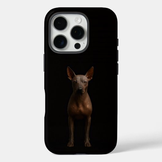 Zwart 4 Luxe iPhone 16 Pro, Argentijnse Pila hond Case-Mate iPhone Case (Achterkant)