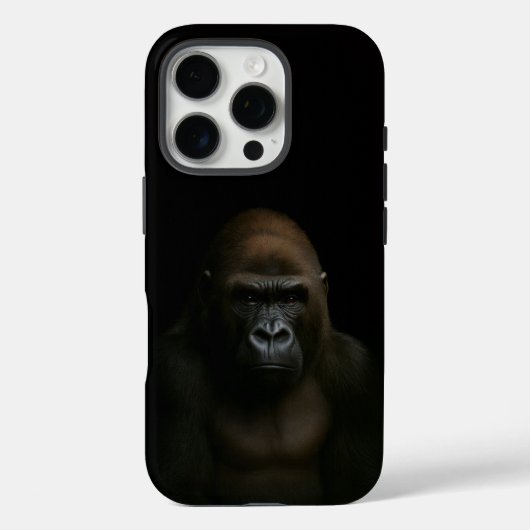 Zwart 4 Luxe iPhone 16 Pro, Gorilla Case-Mate iPhone Case (Achterkant)