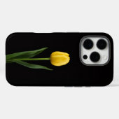 Zwart 4 Luxe iPhone 16 Pro, Gouden Tulp Case-Mate iPhone Case (Achterkant (horizontaal))