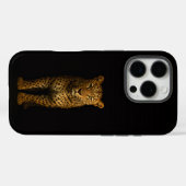 Zwart 4 Luxe iPhone 16 Pro, Majestic Leopard Case-Mate iPhone Case (Achterkant (horizontaal))