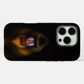 Zwart 4 Luxe iPhone 16 Pro, Mandrill Monkey Case-Mate iPhone Case (Achterkant (horizontaal))