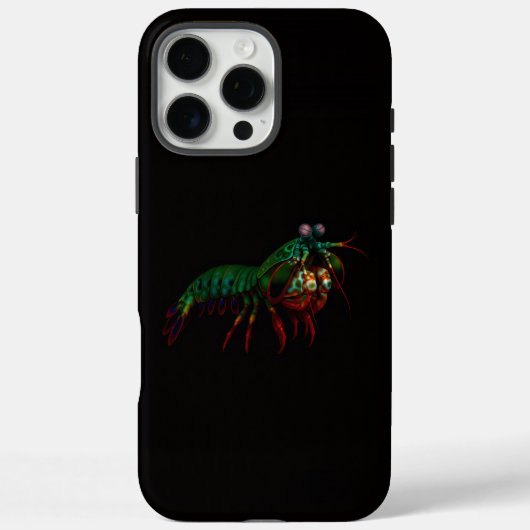 Zwart 4 Luxe iPhone 16 Pro Max, bidsprinkhaan Case-Mate iPhone Case (Achterkant)