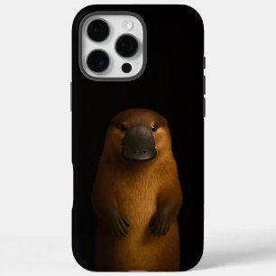 Zwart 4 Luxe iPhone 16 Pro Max, Elegante Vogelbekd Max Hoesje