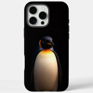 Zwart 4 Luxe iPhone 16 Pro Max, Emperor Penguin Max Hoesje