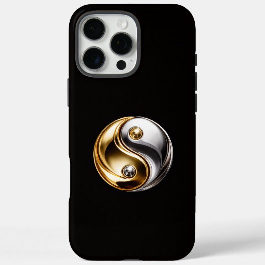 Zwart 4 Luxe iPhone 16 Pro Max, Harmony Yin Yang Case-Mate iPhone Case (Achterkant)