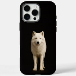 Zwart 4 Luxe iPhone 16 Pro Max, Ivoorkleurige Arct Max Hoesje