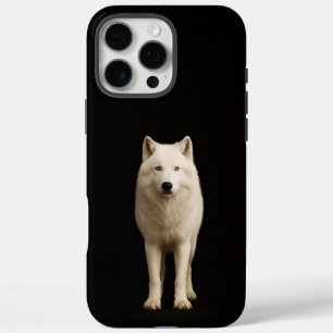 Zwart 4 Luxe iPhone 16 Pro Max, Ivoorkleurige Arct Max Hoesje