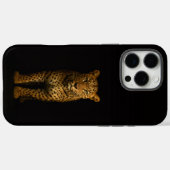 Zwart 4 Luxe iPhone 16 Pro Max, Majestueuze Luipaa Case-Mate iPhone Case (Achterkant (horizontaal))