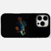 Zwart 4 Luxe iPhone 16 Pro Max, Mandarijndraakvis Case-Mate iPhone Case (Achterkant (horizontaal))