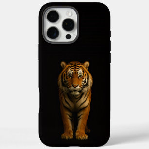 Zwart 4 Luxe iPhone 16 Pro Max, Noble Tiger Max Hoesje