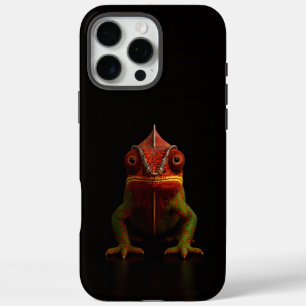 Zwart 4 Luxe iPhone 16 Pro Max , Panther Kameleon Hoesje