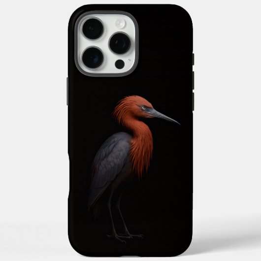 Zwart 4 Luxe iPhone 16 Pro Max, Reddish Egret Case-Mate iPhone Case (Achterkant)