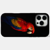 Zwart 4 Luxe iPhone 16 Pro Max , scharlaken papega Case-Mate iPhone Case (Achterkant (horizontaal))