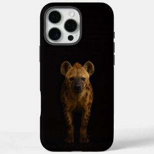 Zwart 4 Luxe iPhone 16 Pro Max, Wilde Gevlekte Hye Max Hoesje