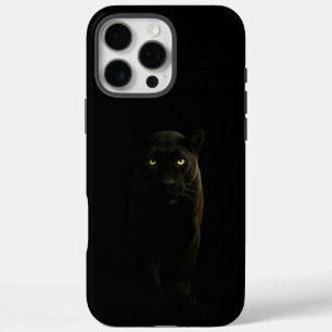 Zwart 4 Luxe iPhone 16 Pro Max, Zwarte Panter Max Hoesje