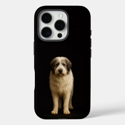 Zwart 4 Luxe iPhone 16 Pro, Mioritic Herdershond Case-Mate iPhone Case (Achterkant)