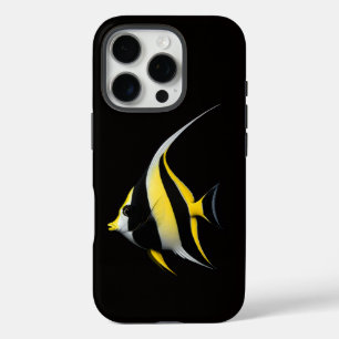 Zwart 4 Luxe iPhone 16 Pro, Moorish Idol Pro Hoesje
