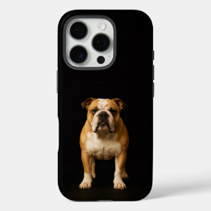 Zwart 4 Luxe iPhone 16 Pro, Stamina Bulldog Pro Hoesje