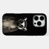 Zwart 4 Luxe iPhone 16 Pro, Zachte Lemur Case-Mate iPhone Case (Achterkant (horizontaal))