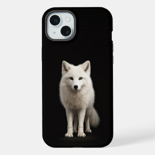 Zwart 4 Luxe, Ivoor IJslandse Vos iPhone 15 Plus Case
