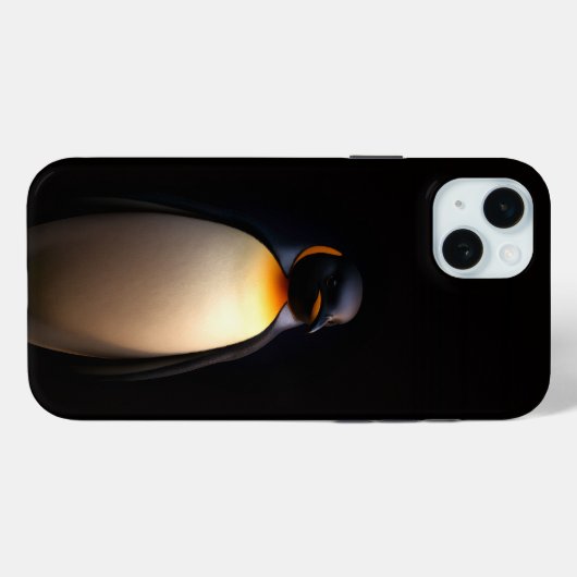 Zwart 4 Luxe, Keizerspinguïn Case-Mate iPhone Case (Achterkant (horizontaal))
