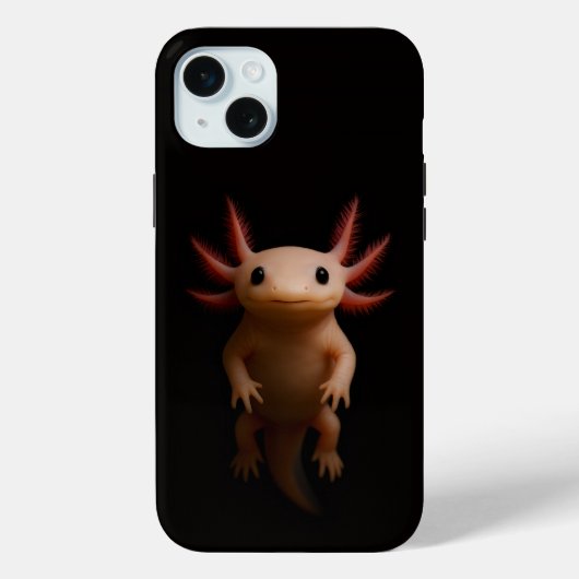 Zwart 4 Luxe, Mexicaanse Axolotl Case-Mate iPhone Case (Achterkant)