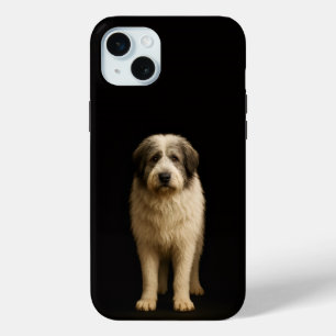 Zwart 4 Luxe, Mioritic Herdershond iPhone 15 Plus Mini Hoesje
