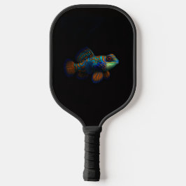 Zwart 4 Luxe Pickleball Paddle, Dragonet Mandarijn Pickleball Paddle