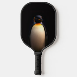 Zwart 4 Luxe Pickleball Paddle, Keizerspinguïn Paddle