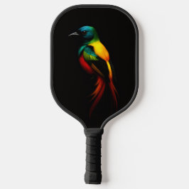 Zwart 4 Luxe Pickleball Paddle, Rainbow Bird Paddle