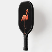 Zwart 4 Luxe Pickleball Paddle, Roze Flamingo Paddle (Links)
