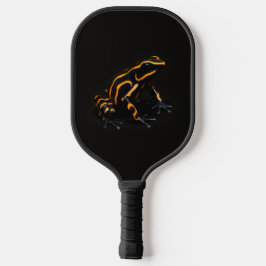 Zwart 4 Luxe Pickleball Paddle, Zwarte Sinaasappel Paddle