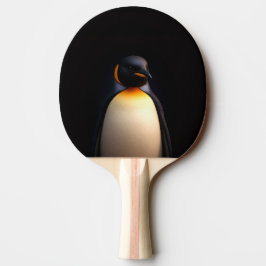 Zwart 4 Luxe pingpong paddle, Keizerspinguïn Tafeltennisbatje