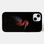 Zwart 4 Luxe, Reddish Egret iPhone 15 Plus Case-Mate iPhone Case (Achterkant (horizontaal))
