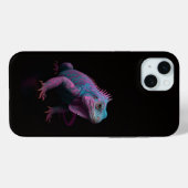 Zwart 4 Luxe, Roze Tropische Leguaan Case-Mate iPhone Case (Achterkant (horizontaal))