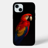 Zwart 4 Luxe, Scarlet Parrot Case-Mate iPhone Case (Achterkant)