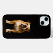 Zwart 4 Luxe, Stamina Bulldog iPhone 15 Plus Case-Mate iPhone Case (Achterkant (horizontaal))