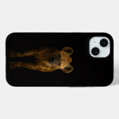 Zwart 4 Luxe, Wilde Gevlekte Hyena iPhone 15 Plus Case-Mate iPhone Case (Achterkant (horizontaal))